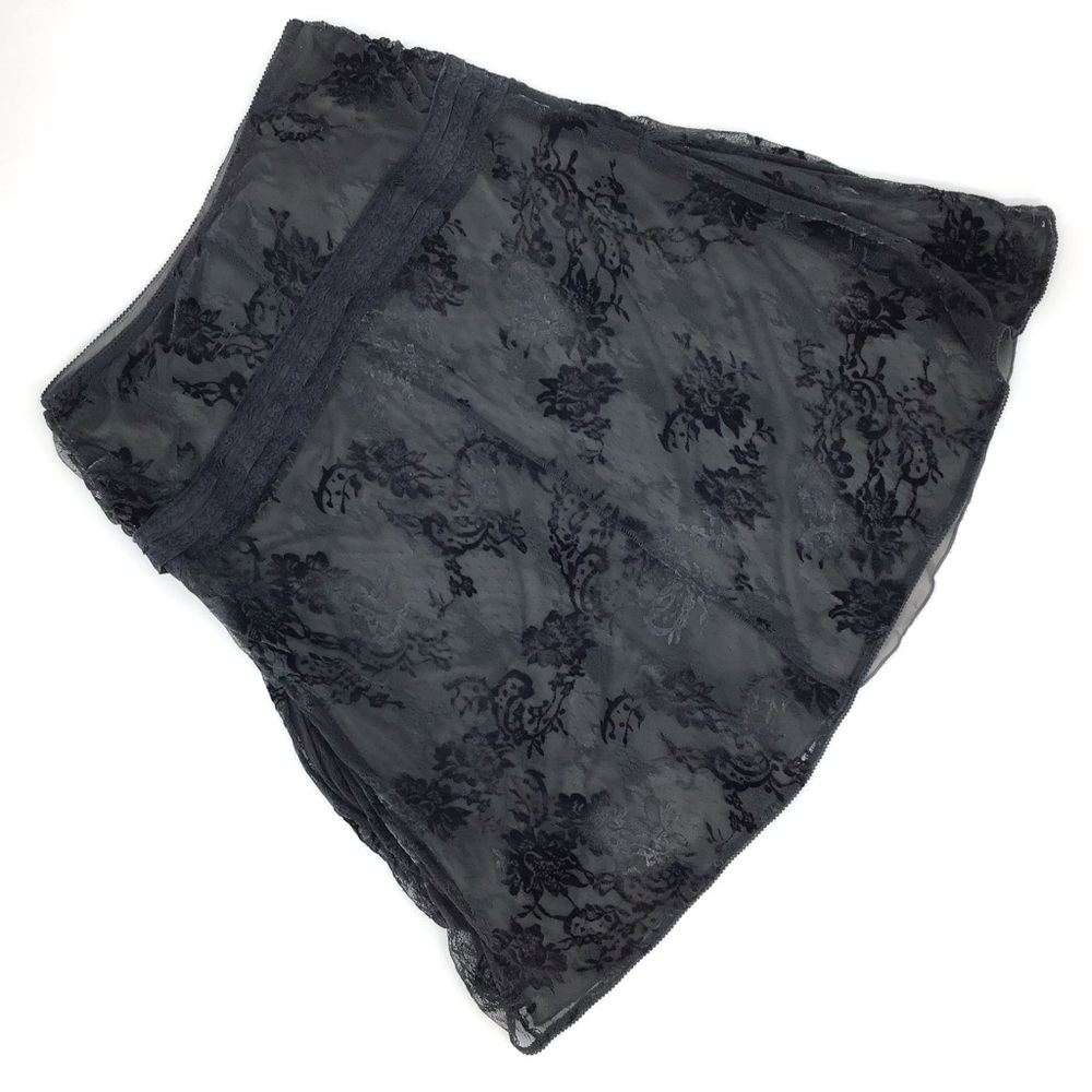 IAM Floral Lace Skirt with Lining, 38